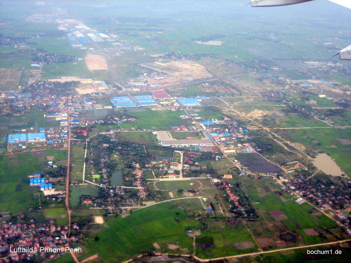Luftbild Phnom Penh