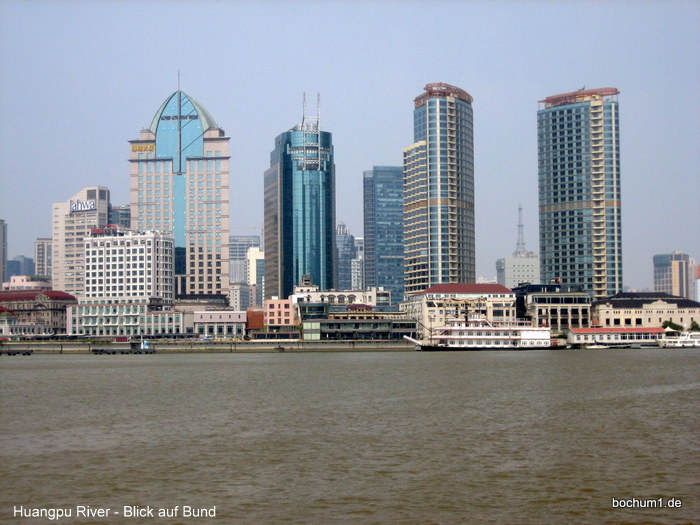 Skyline am Huangpu River