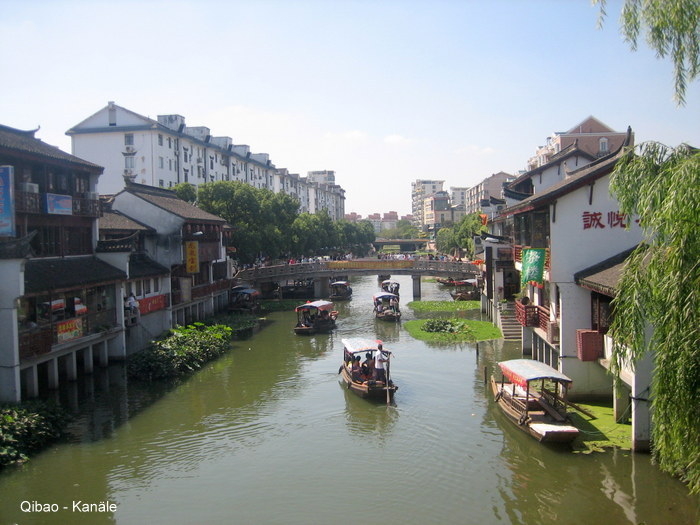 Qibao-Altstadt Kanäle