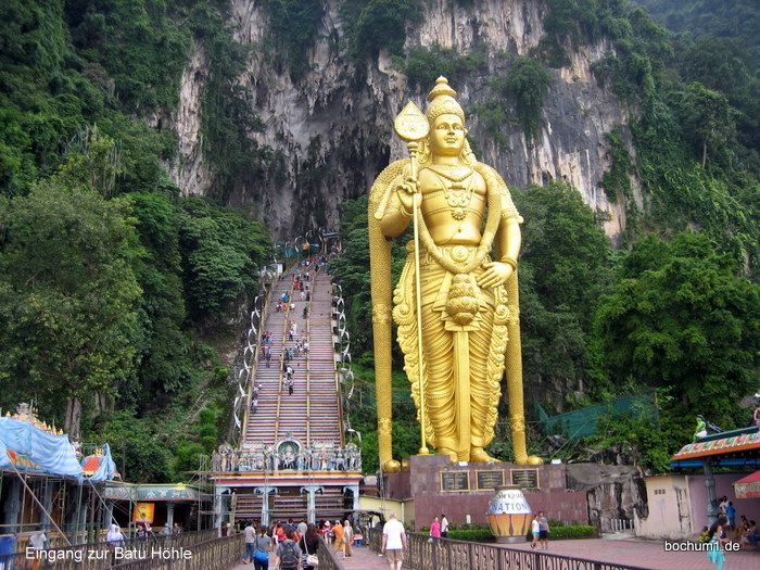 Lord Murugan Statue - Batu Höhle