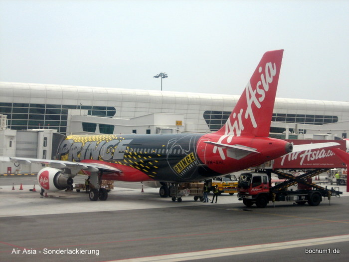 Air Asia Gate in Kuala Lumpur