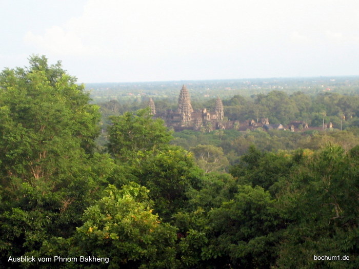 Ausblick vom Phnom Bakheng