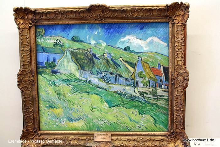 Bild van Gogh Thatched Cottages