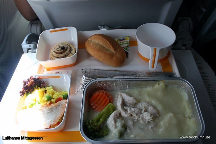 Lufthansa Mittagessen