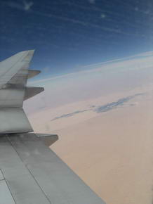 Die Sahara aus 12.500 Metern
