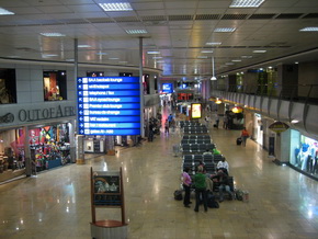 Internationales Terminal in Johannesburg