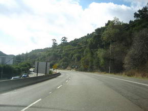 Highway 17 nach Santa Cruz
