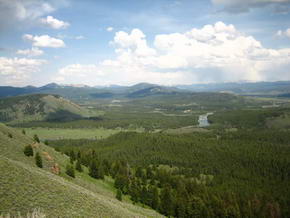 Ausblick vom Signal Mountain
